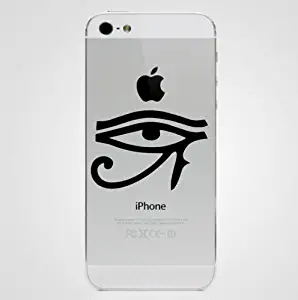 Horus Eye for Smartphone Symbol Vinyl Car Sticker Silhouette Keypad Track Pad Decal Laptop Skin Ipad Macbook Window Truck Motorcycle