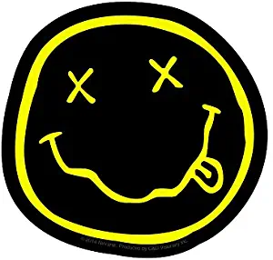 C&D Visionary Licenses Products Nirvana Smiley Sticker