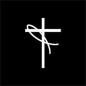 Chase Grace Studio Jesus Fish Cross (4 PACK) Religious Symbol Christian Vinyl Decal Sticker|WHITE|Cars Trucks Vans SUV Laptops Wall Art|3" X 2.25"|CGS132