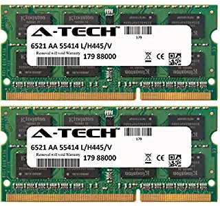 A-Tech 16GB KIT (2 x 8GB) For HP-Compaq Envy Series dv7-7292nr dv7-7298ca dv7-7310dx dv7-7323cl dv7-7373ca dv7-7398ca dv7t-7200 Quad Edition dv7t-730. SO-DIMM DDR3 NON-ECC PC3-12800 1600MHz RAM Memory