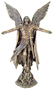 Ascending Angel Statue Sculpture 11" Tall