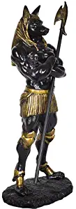 Pacific Giftware PTC 11 Inch Anubis Egyptian Mythological Creature Statue Figurine